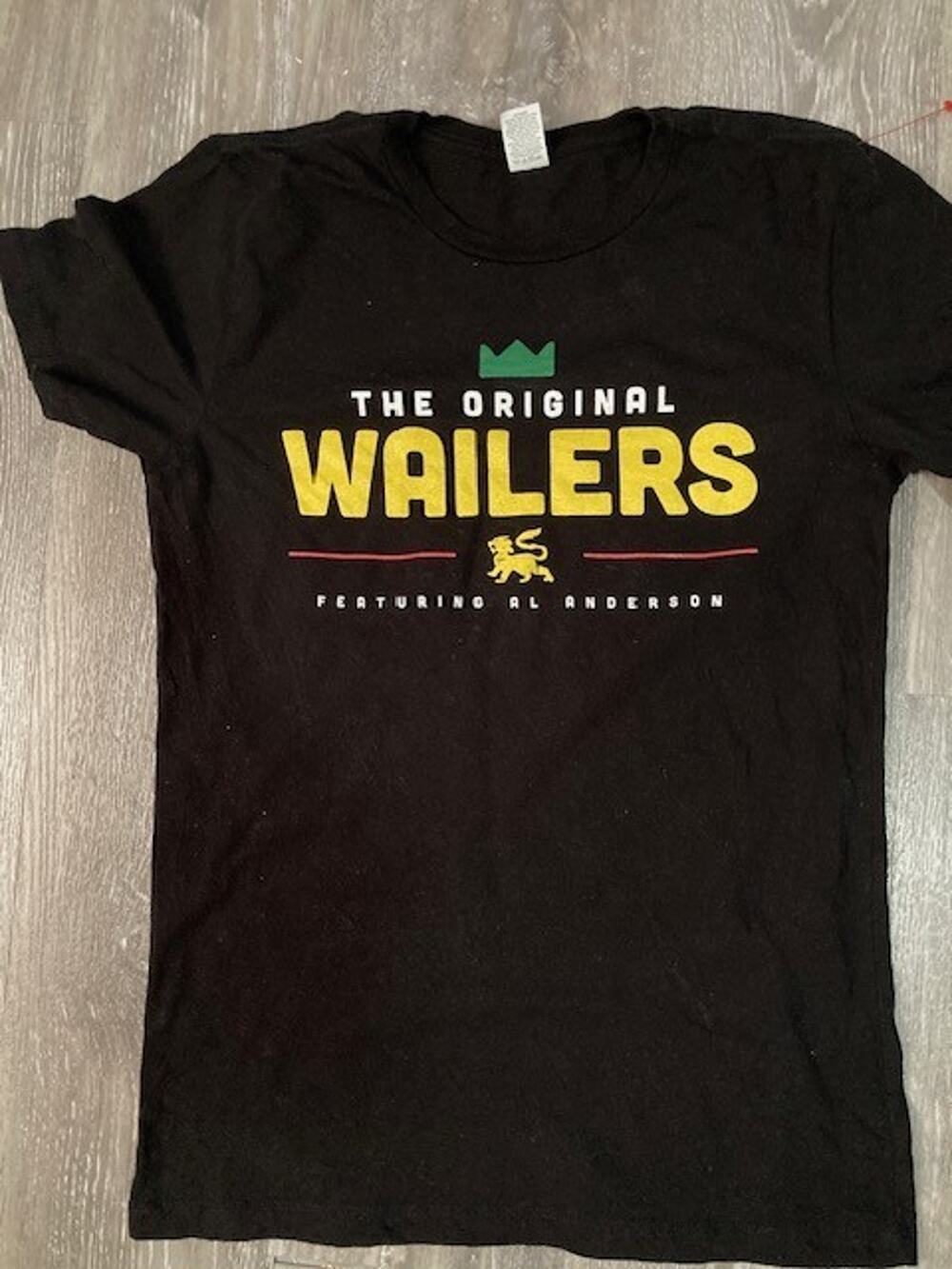 The Original Wailers T-Shirt Men’s Medium Reggae Band Graphic Tee Bob Marley